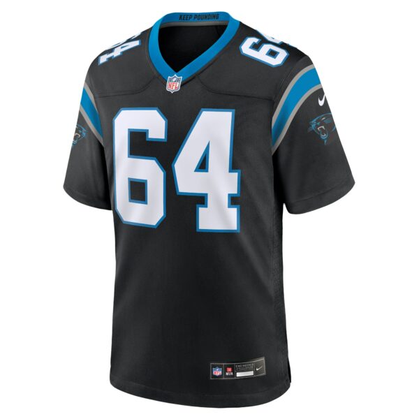 Men’s Carolina Panthers Brett Toth Nike Black Game Jersey