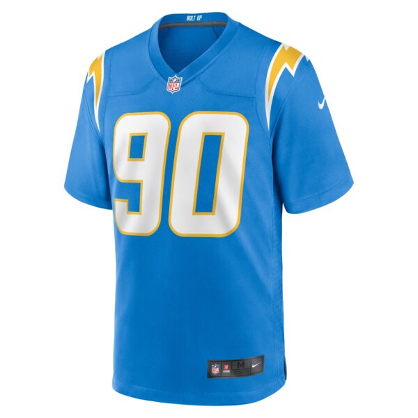 Men’s Los Angeles Chargers Brevin Allen Nike Powder Blue Team Game Jersey