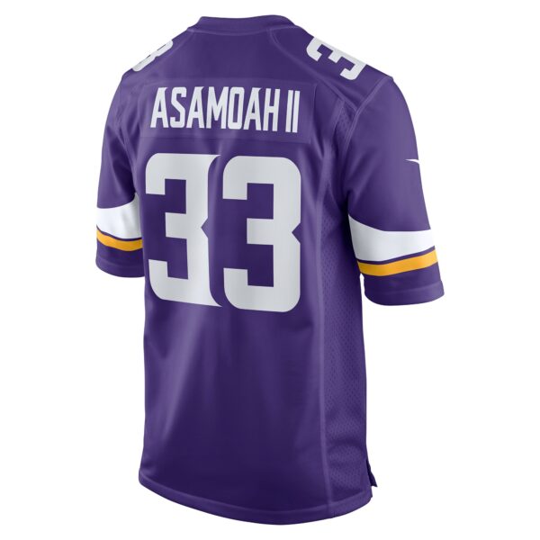 Men’s Minnesota Vikings Brian Asamoah Nike Purple Player Game Jersey