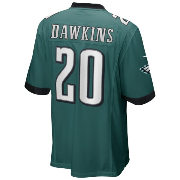 Men’s Philadelphia Eagles Brian Dawkins Nike Midnight Green Game Retired Player Jersey