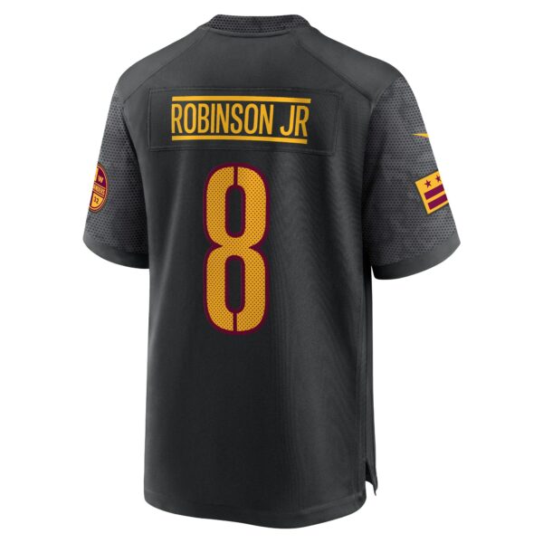 Men’s Washington Commanders Brian Robinson Jr. Nike Black Alternate Game Jersey