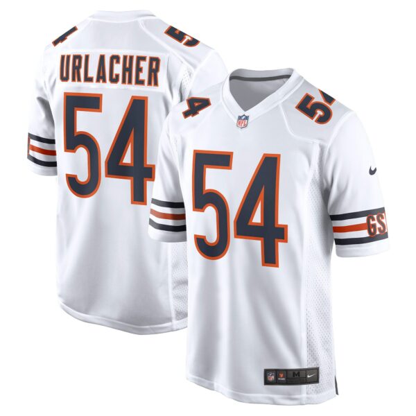 Men’s Chicago Bears Brian Urlacher Nike White Retired Player Game Jersey