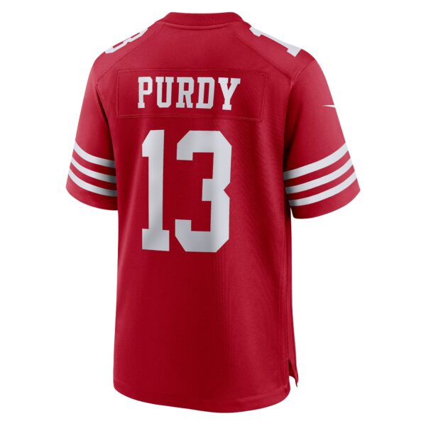 Men’s San Francisco 49ers Brock Purdy Nike Scarlet Game Player Jersey