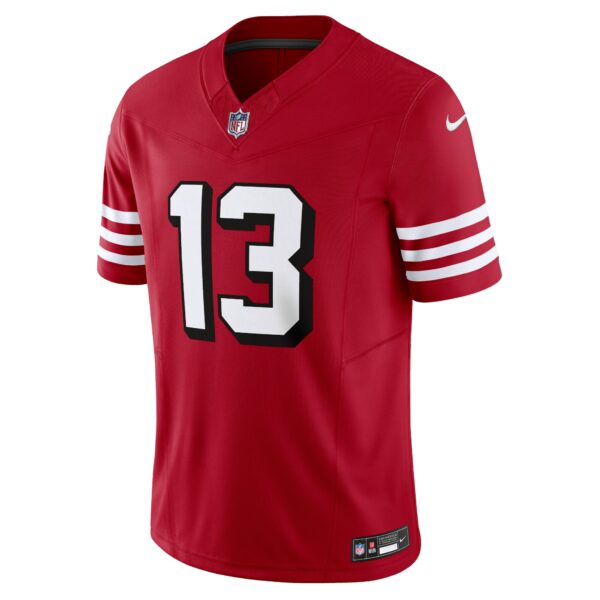 Men’s San Francisco 49ers Brock Purdy Nike Scarlet Vapor F.U.S.E. Limited Jersey