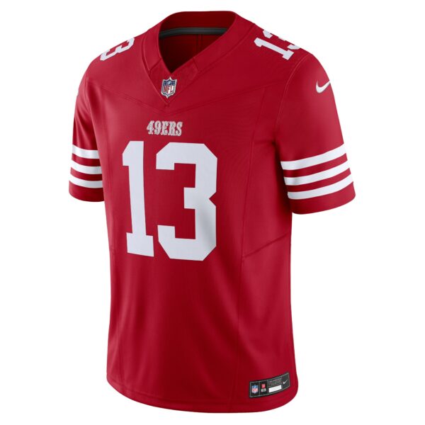 Men’s San Francisco 49ers Brock Purdy Nike Scarlet Vapor F.U.S.E. Limited Jersey