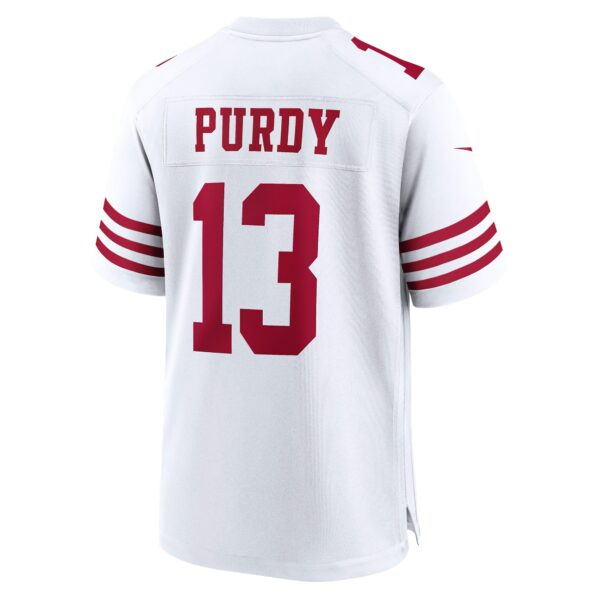 Men’s San Francisco 49ers Brock Purdy Nike White Game Player Jersey