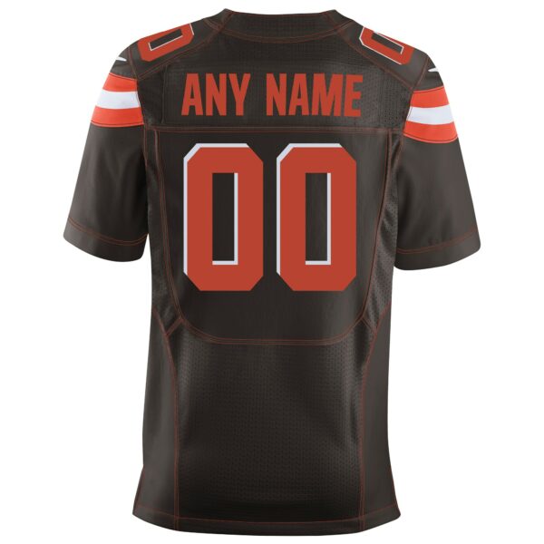 Men’s Cleveland Browns Nike Brown Elite Custom Jersey