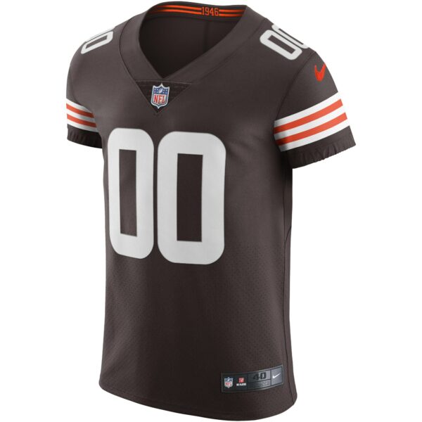 Men’s Cleveland Browns Nike Brown Vapor Elite Custom Jersey