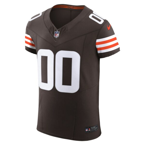 Men’s Cleveland Browns Nike Brown Vapor F.U.S.E. Elite Custom Jersey