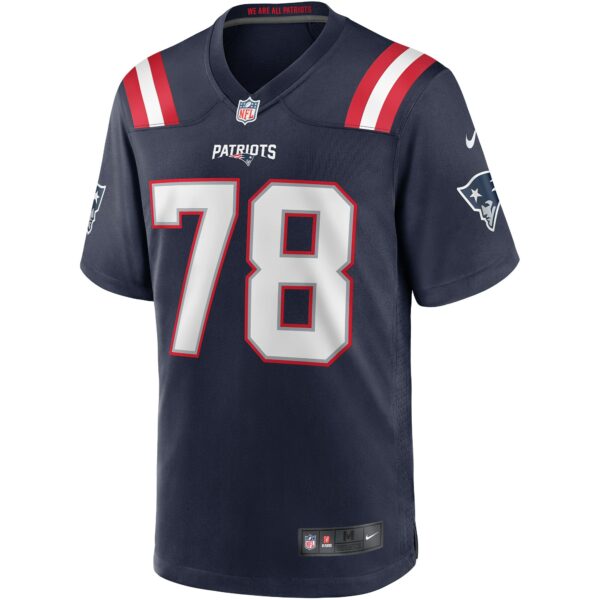 Men’s New England Patriots Bruce Armstrong Nike Navy Game Retired Player Jersey