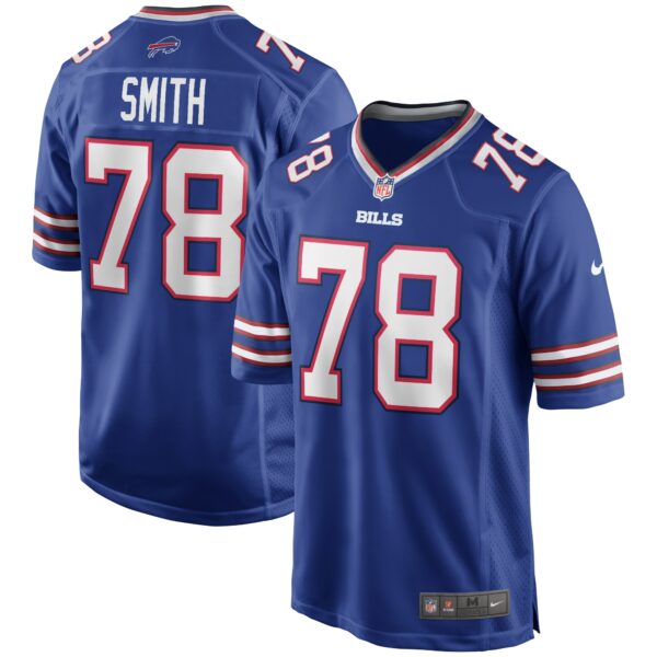 Men’s Buffalo Bills Bruce Smith Nike Royal Game Retired Player Jersey