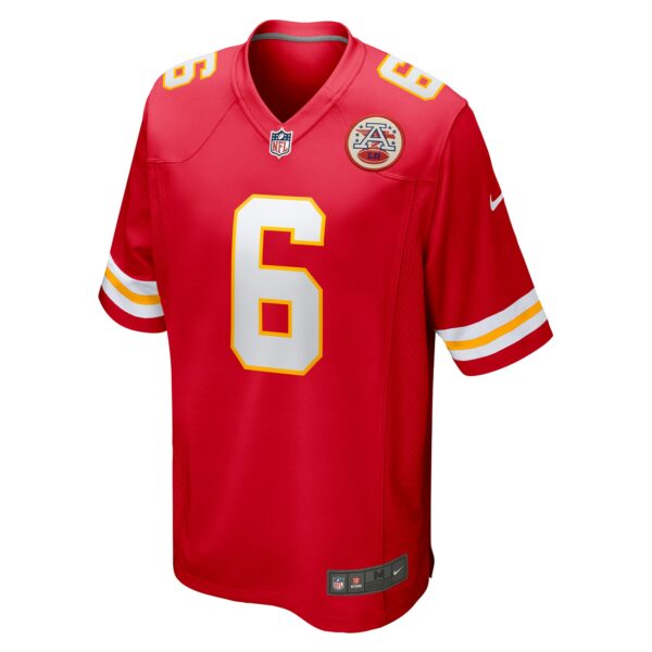 Men’s Kansas City Chiefs Bryan Cook Nike Red Game Player Jersey