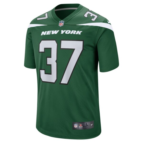 Men’s New York Jets Bryce Hall Nike Gotham Green Game Jersey