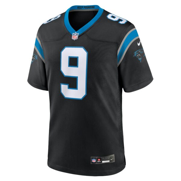 Men’s Carolina Panthers Bryce Young Nike Black Team Game Jersey