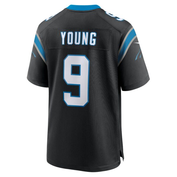 Men’s Carolina Panthers Bryce Young Nike Black Team Game Jersey