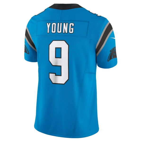 Men’s Carolina Panthers Bryce Young Nike Blue Vapor F.U.S.E. Limited Jersey