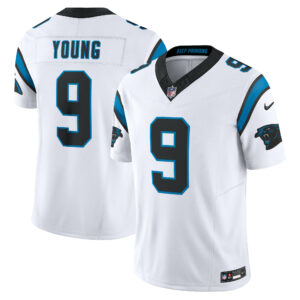 Men's Carolina Panthers Bryce Young Nike White Vapor F.U.S.E. Limited Jersey