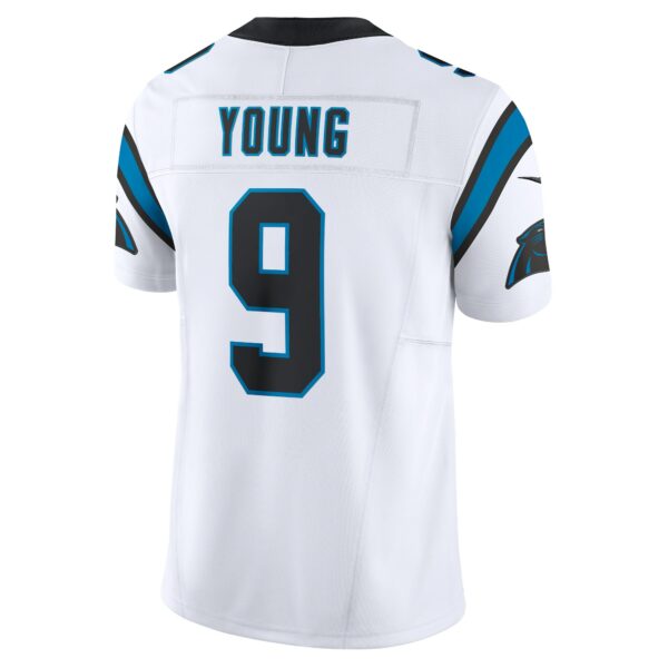 Men’s Carolina Panthers Bryce Young Nike White Vapor F.U.S.E. Limited Jersey