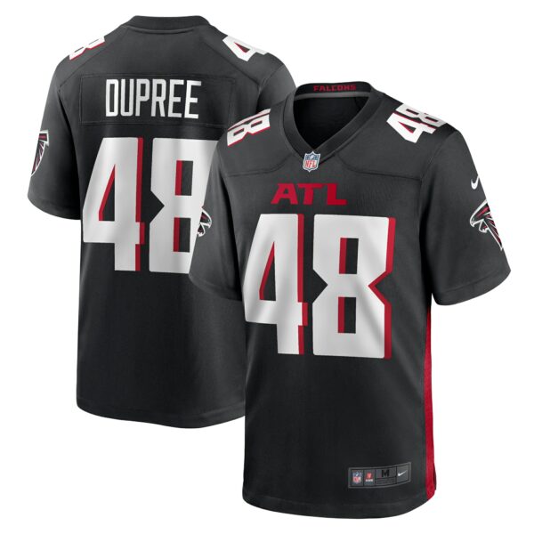 Men’s Atlanta Falcons Bud Dupree Nike Black Game Player Jersey