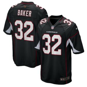 Men's Arizona Cardinals Budda Baker Nike Black Game Jersey