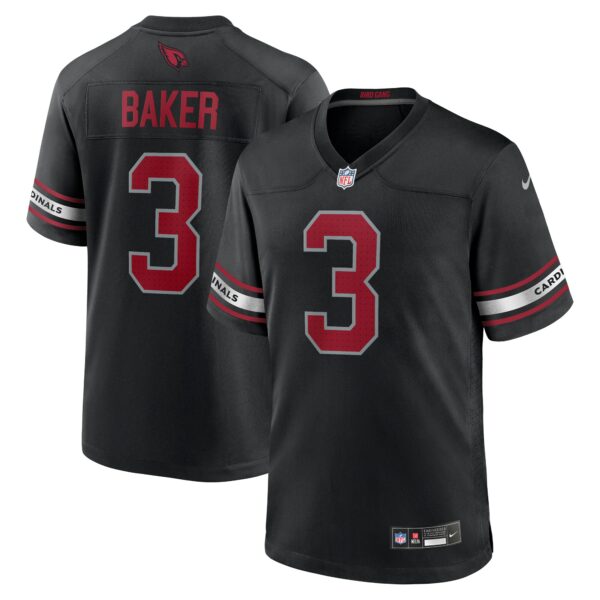 Men’s Arizona Cardinals Budda Baker Nike Black Game Jersey