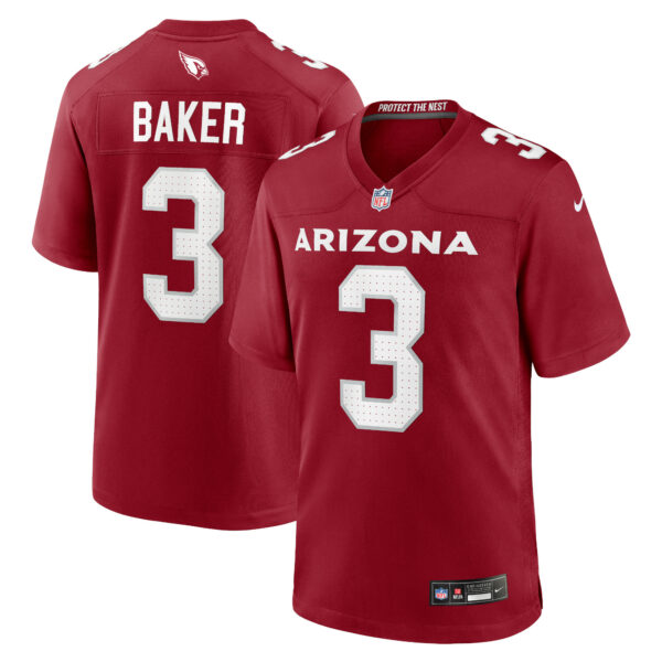 Men’s Arizona Cardinals Budda Baker Nike Cardinal Game Player Jersey