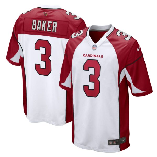 Men’s Arizona Cardinals Budda Baker Nike White Game Jersey