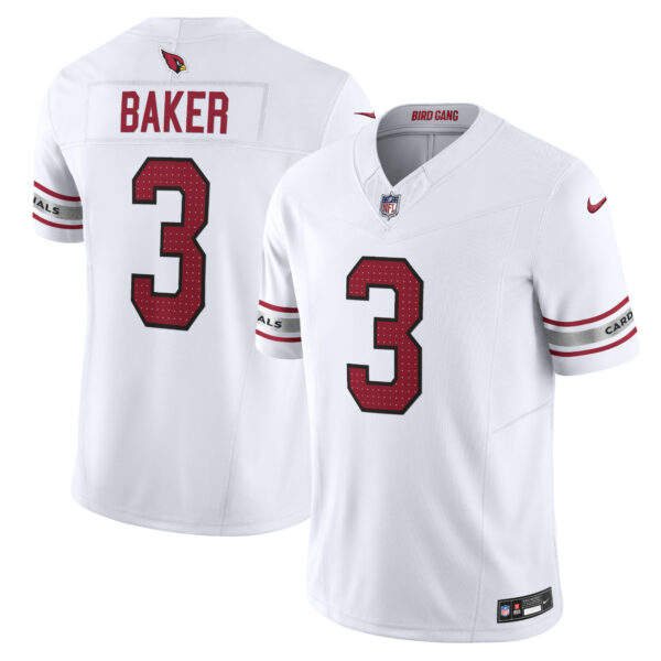 Men’s Arizona Cardinals Budda Baker Nike White Vapor F.U.S.E. Limited Jersey