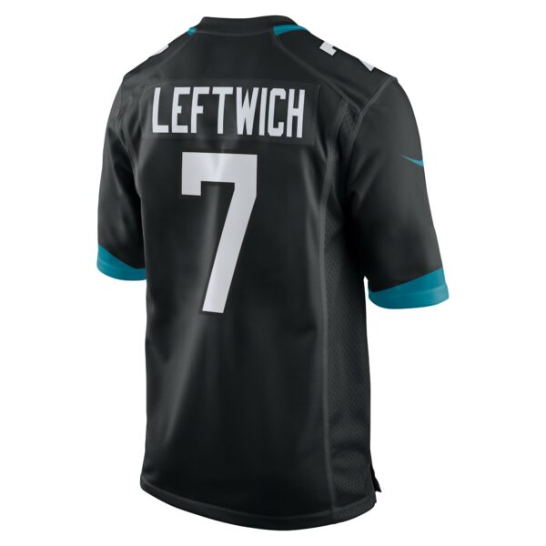 Men’s Jacksonville Jaguars Byron Leftwich Nike Black Alternate Retired Player Game Jersey