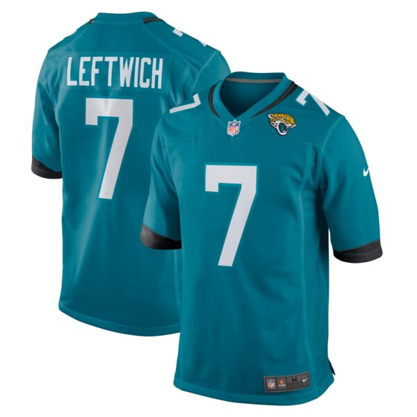 Men’s Jacksonville Jaguars Byron Leftwich Nike Teal Retired Player Game Jersey