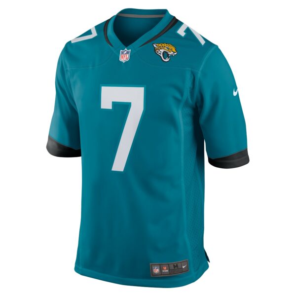 Men’s Jacksonville Jaguars Byron Leftwich Nike Teal Retired Player Game Jersey