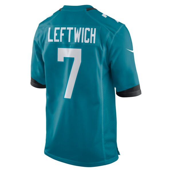 Men’s Jacksonville Jaguars Byron Leftwich Nike Teal Retired Player Game Jersey