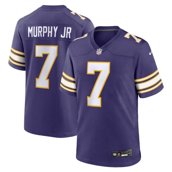 Men’s Minnesota Vikings Byron Murphy Jr. Nike Purple Classic Player Game Jersey