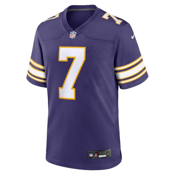 Men’s Minnesota Vikings Byron Murphy Jr. Nike Purple Classic Player Game Jersey