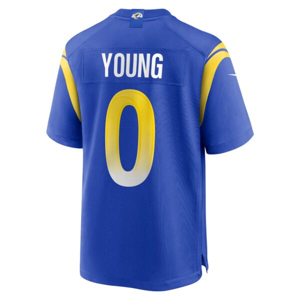 Men’s Los Angeles Rams Byron Young Nike Royal Home Game Jersey