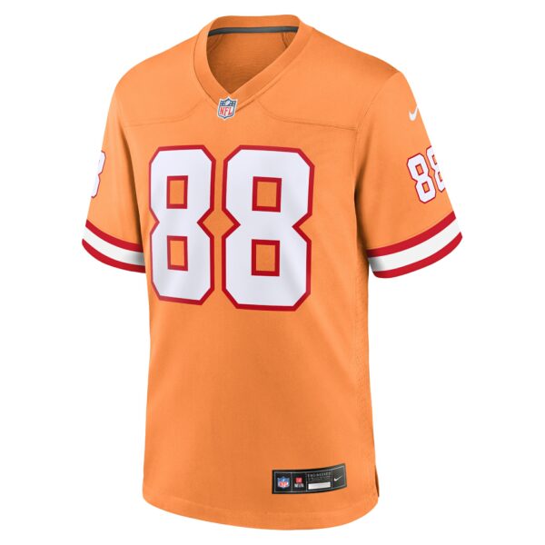 Men’s Tampa Bay Buccaneers Cade Otton Nike Orange Throwback Game Jersey