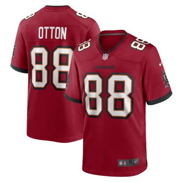 Men’s Tampa Bay Buccaneers Cade Otton Nike Red Game Player Jersey