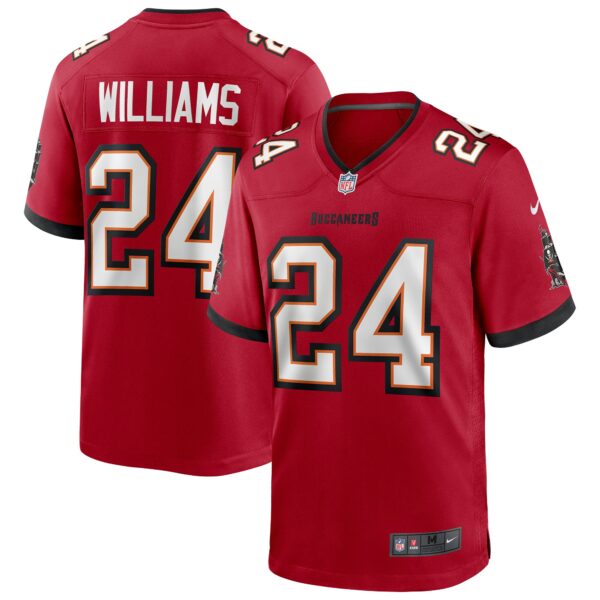 Men’s Tampa Bay Buccaneers Cadillac Williams Nike Red Game Retired Player Jersey