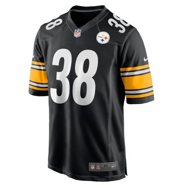 Men’s Pittsburgh Steelers Caleb Johnson Nike Black Game Jersey