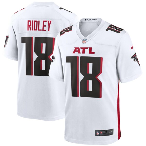 Men’s Atlanta Falcons Calvin Ridley Nike White Game Jersey