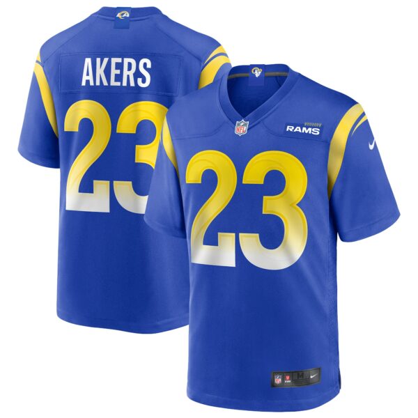 Men’s Los Angeles Rams Cam Akers Nike Royal Game Player Jersey