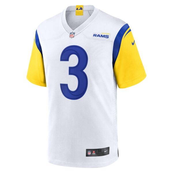 Men’s Los Angeles Rams Cam Akers Nike White Game Jersey