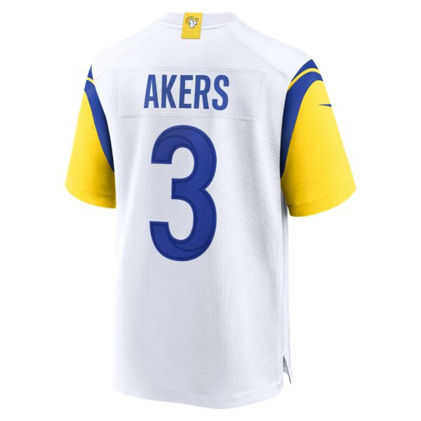 Men’s Los Angeles Rams Cam Akers Nike White Game Jersey