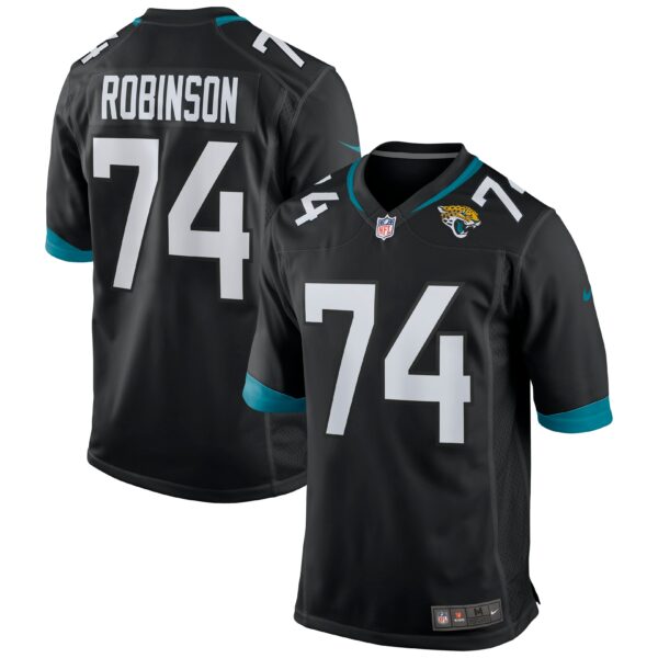 Men’s Jacksonville Jaguars Cam Robinson Nike Black Game Jersey