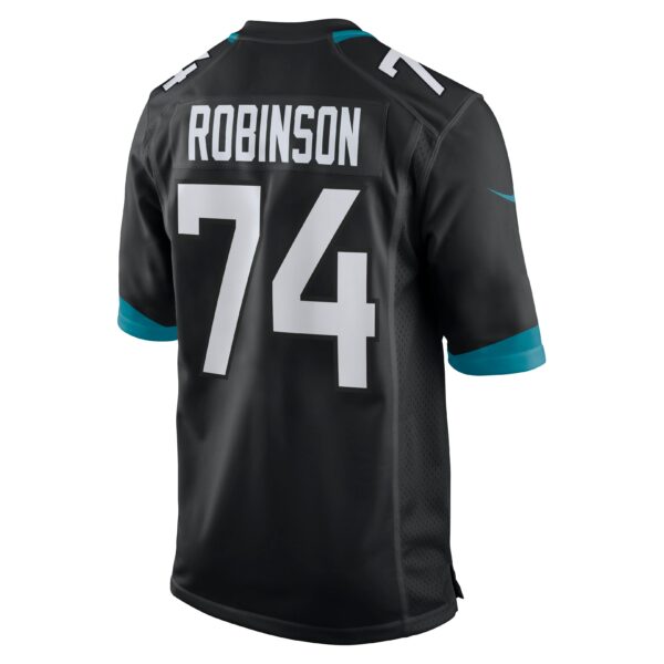 Men’s Jacksonville Jaguars Cam Robinson Nike Black Game Jersey