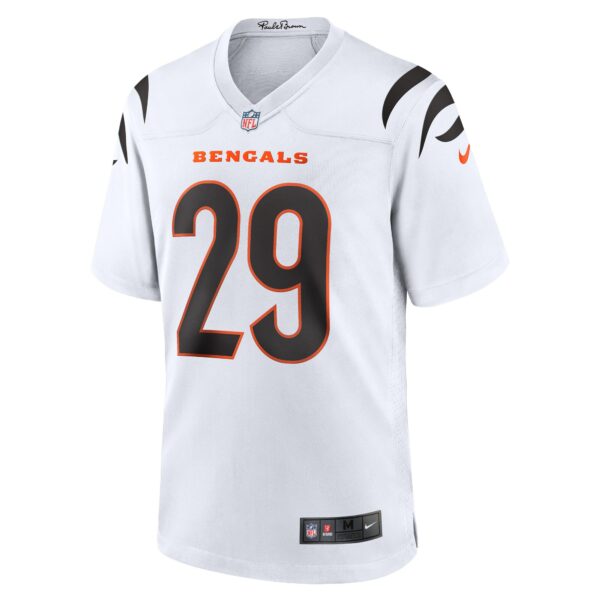 Men’s Cincinnati Bengals Cam Taylor-Britt Nike White Game Jersey