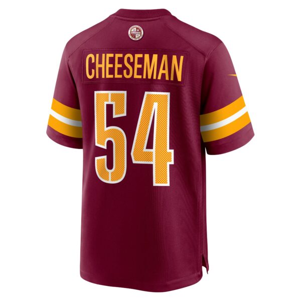 Men’s Washington Commanders Camaron Cheeseman Nike Burgundy Game Jersey