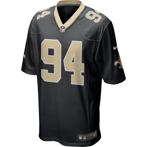 Men’s New Orleans Saints Cameron Jordan Nike Black Game Jersey