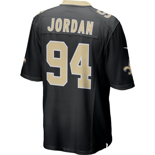 Men’s New Orleans Saints Cameron Jordan Nike Black Game Jersey