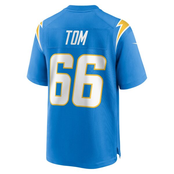 Men’s Los Angeles Chargers Cameron Tom Nike Powder Blue Game Jersey